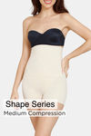 Zivame All Day Light Weight Highwaist Brief - Oyster White — thumbnail 1